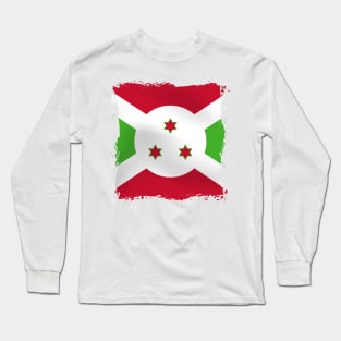 Burundi flag Long Sleeve T-Shirt